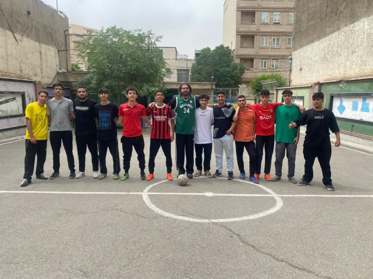 فینال مسابقات فوتبال هنرستان تربیت